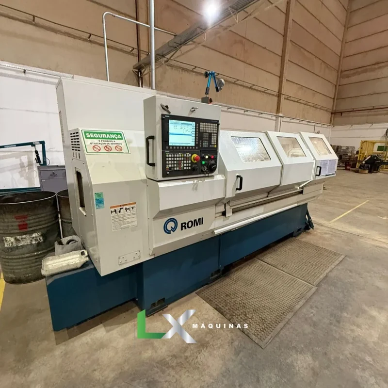 TORNO CNC ROMI CENTUR 35D X 1500MM - SEMINOVO - ANO 2023 (9)