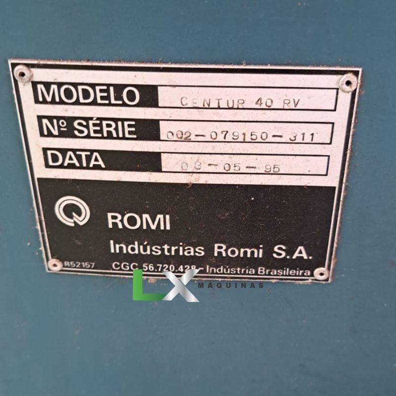 TORNO CNC ROMI CENTUR 40RV - MACH8 (6)