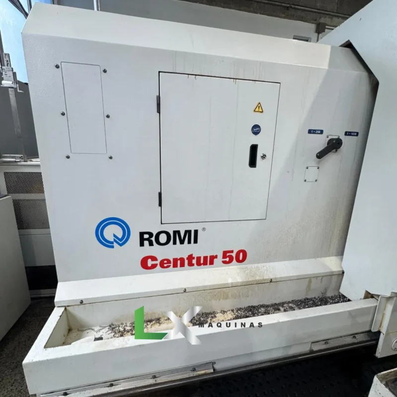 TORNO CNC ROMI CENTUR 50 -1000 MM X 2000 MM - SIEMENS -2007 (3)