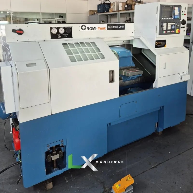 TORNO CNC ROMI COSMOS 20U - REFORMADO - FANUC MACH 6 (1)