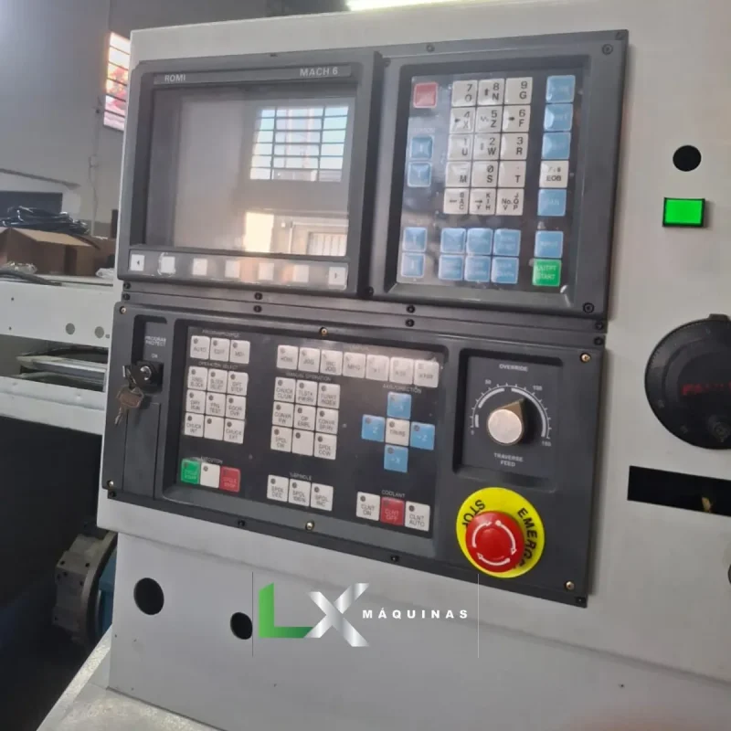 TORNO CNC ROMI COSMOS 20U - REFORMADO - FANUC MACH 6 (4)