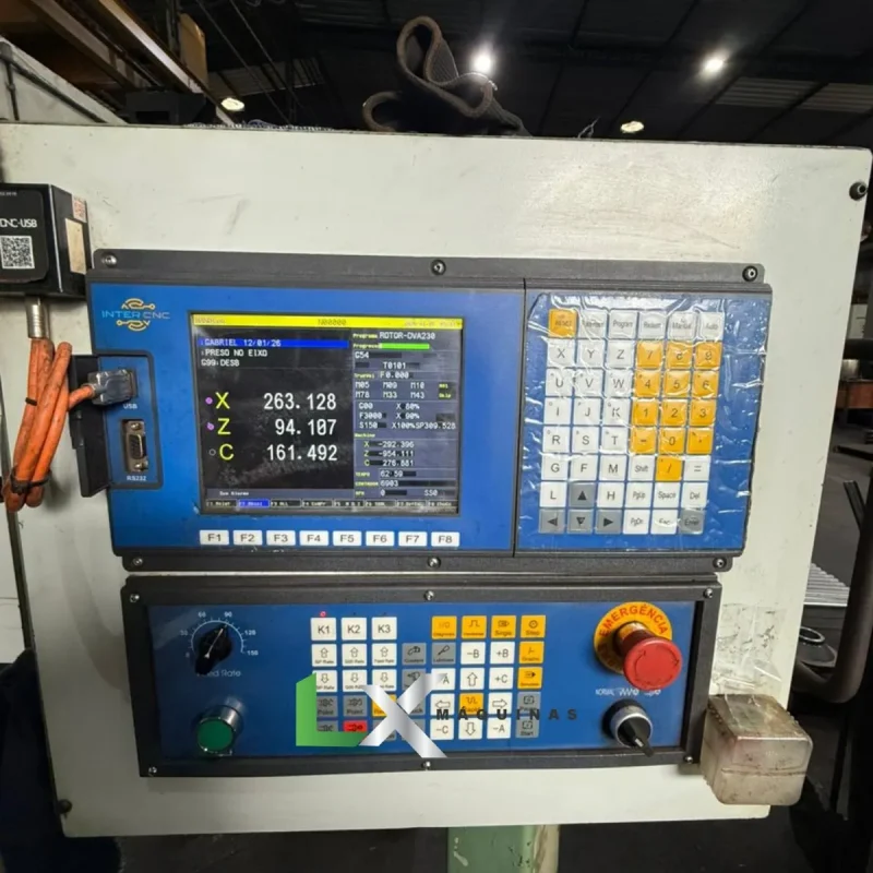 TORNO CNC ROMI ECN40 ll - 600 x 1500 MM - RETROFIT (7)