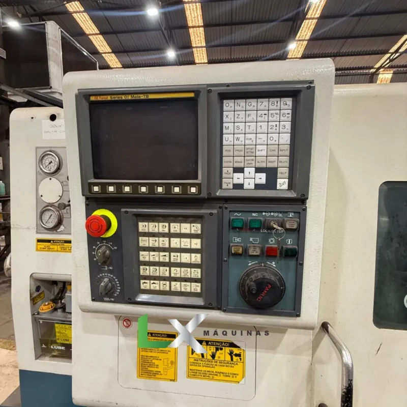 TORNO CNC ROMI G240 FANUC SEM CONTRA PONTO - ANO 2007 (1)