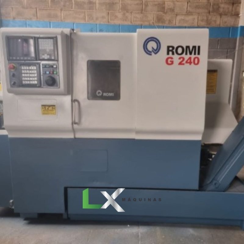 TORNO CNC ROMI G240 – FANUC – COMPLETO (2)
