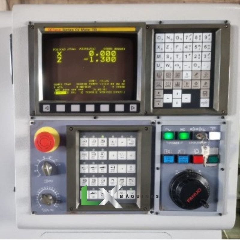 TORNO CNC ROMI G240 – FANUC – COMPLETO (3)