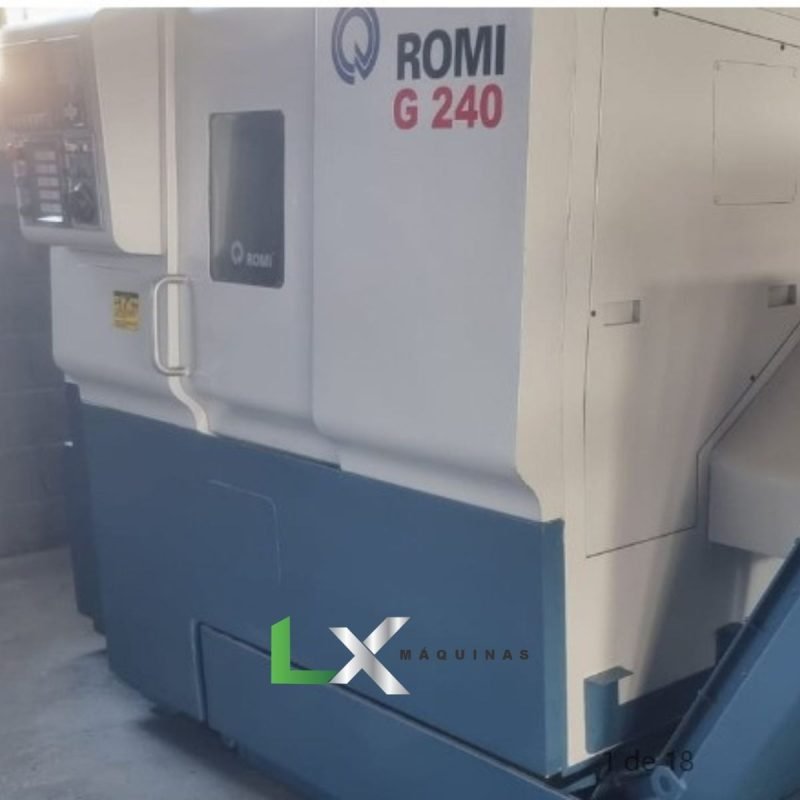 TORNO CNC ROMI G240 – FANUC – COMPLETO (5)