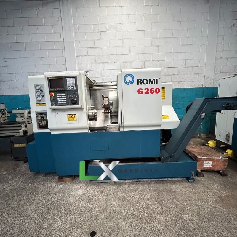 TORNO CNC ROMI G260 FANUC – 2004 (2)