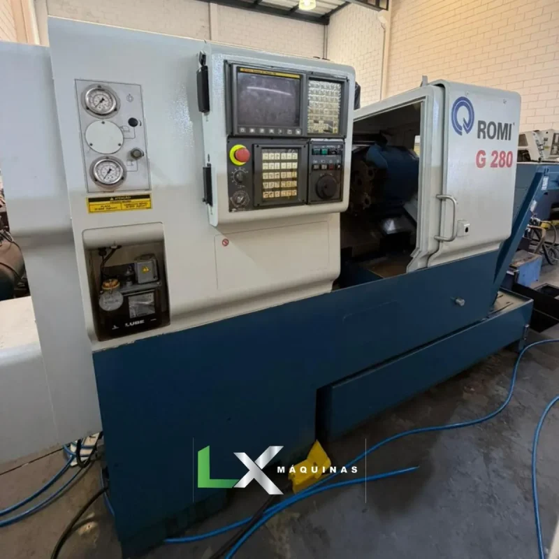 TORNO CNC ROMI G280 - FANUC - ANO 2005 (2)_11zon