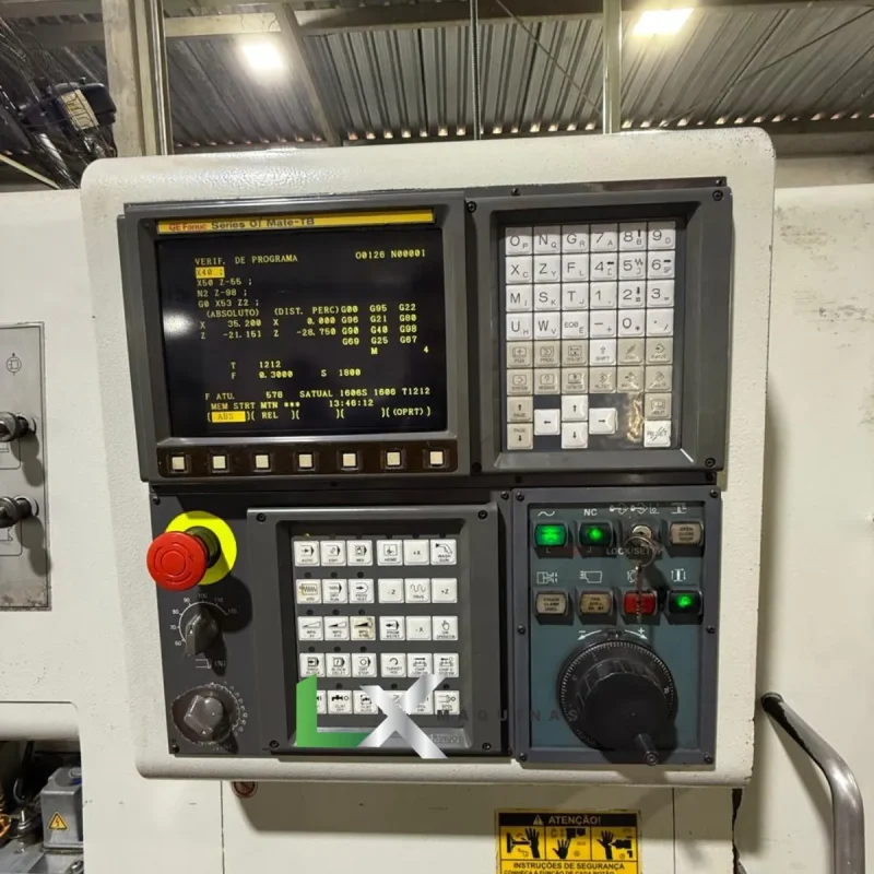 TORNO CNC ROMI G280 FANUC - ANO 2008 (2)