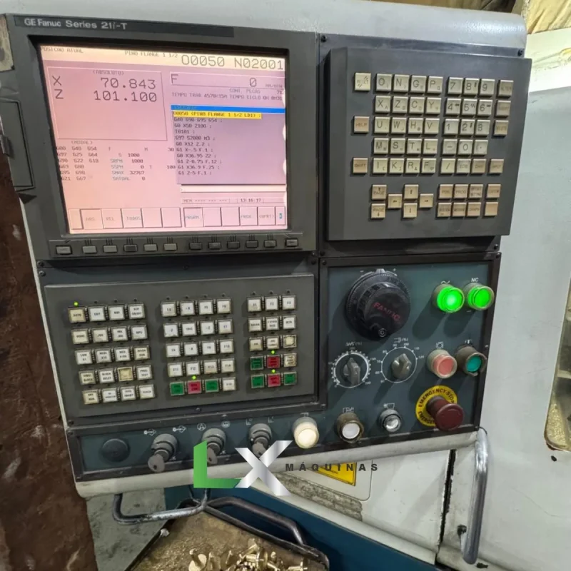 TORNO CNC ROMI GALAXY 10 FANUC - 2002 (7)