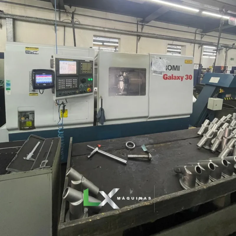 TORNO CNC ROMI GALAXY 30 – FANUC – REFORMADO PELA ROMI EM 2020 (2)