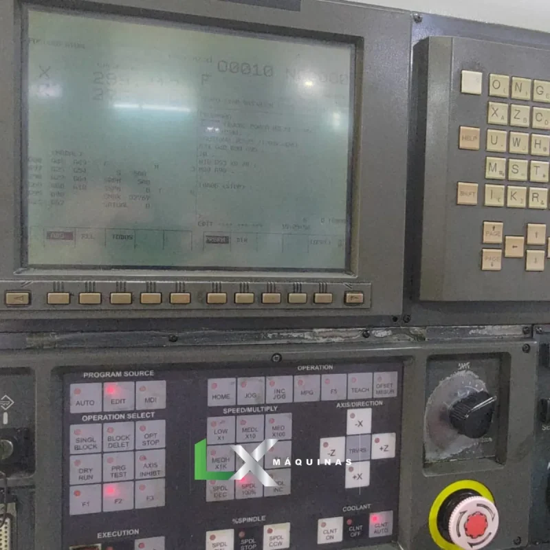 TORNO CNC ROMI GALAXY10 FANUC COM ALIMENTADOR DE BARRAS (4)