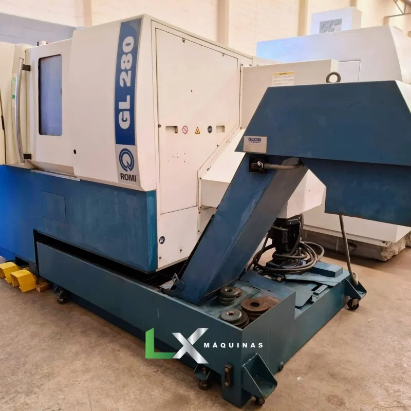 TORNO CNC ROMI GL-280 - FANUC- ANO 2013- (8900 HORAS DE USO) (2)_11zon