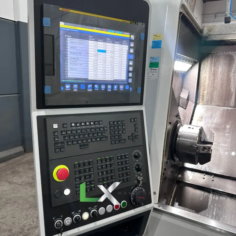 TORNO CNC ROMI GL 300 – FANUC – ANO 2025 (1)