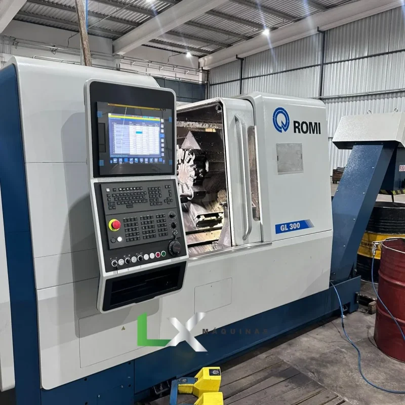 TORNO CNC ROMI GL 300 – FANUC – ANO 2025 (4)