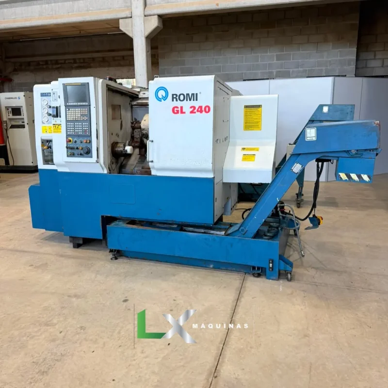 TORNO CNC ROMI GL240 FANUC - ANO 2010 (11)