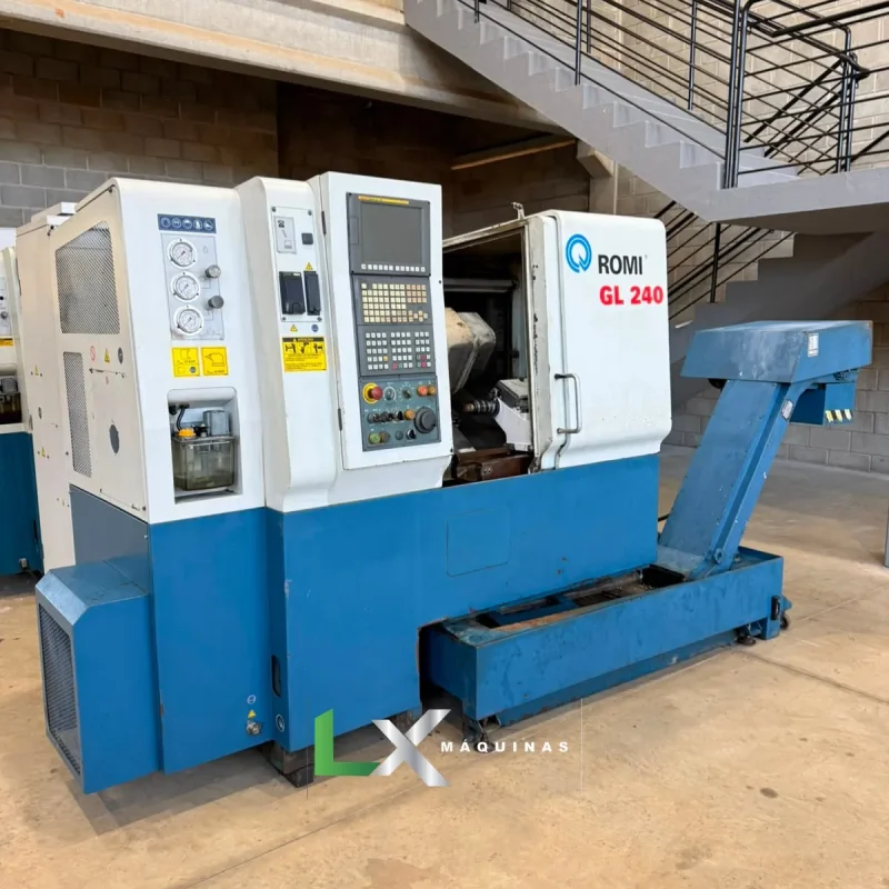 TORNO CNC ROMI GL240 FANUC - ANO 2010 (12)