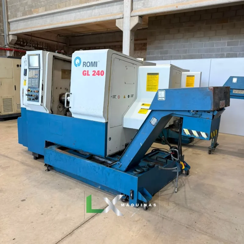 TORNO CNC ROMI GL240 FANUC - ANO 2010 (16)