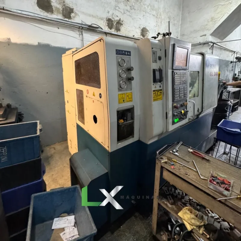 TORNO CNC ROMI GL240 FANUC - ANO 2010 (3)