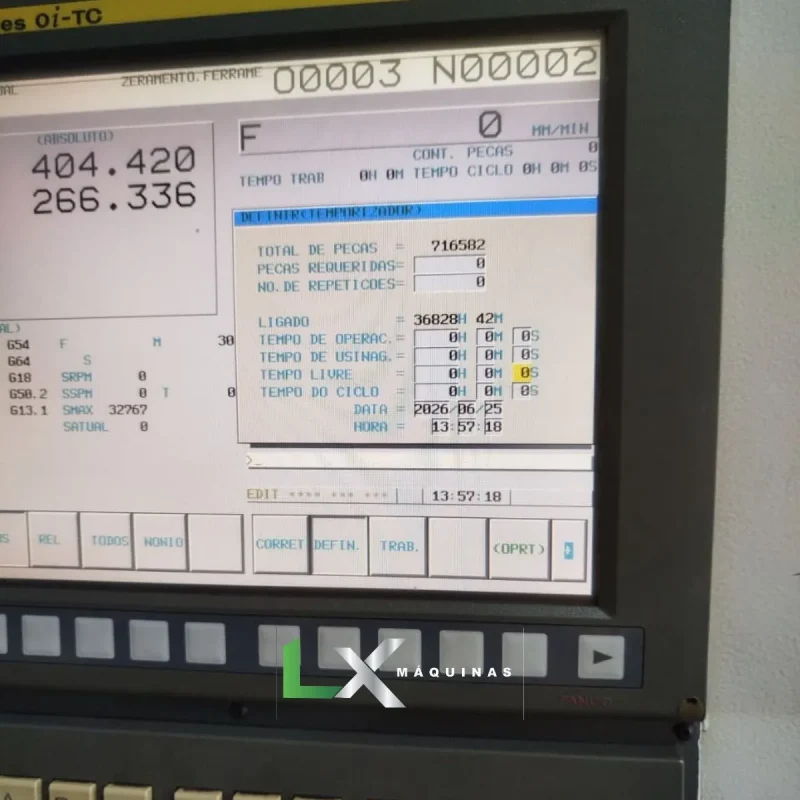 TORNO CNC ROMI GL280 - FANUC - ANO 2010 (10)