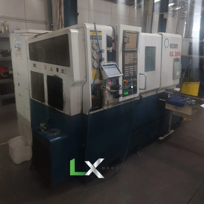 TORNO CNC ROMI GL280 FANUC - ANO 2010 (2)