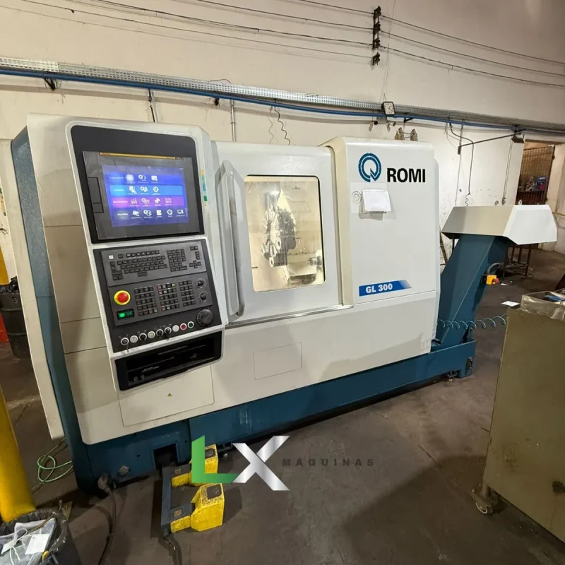 TORNO CNC ROMI GL300 FANUC 1600 HORAS DE USINAGEM - ANO 2022 (3)