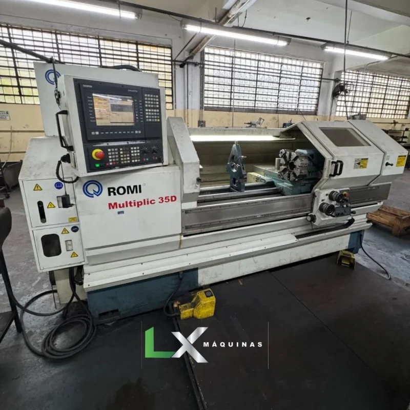 TORNO CNC ROMI MULTIPLIC 35D - SIEMENS - 2003 (2)