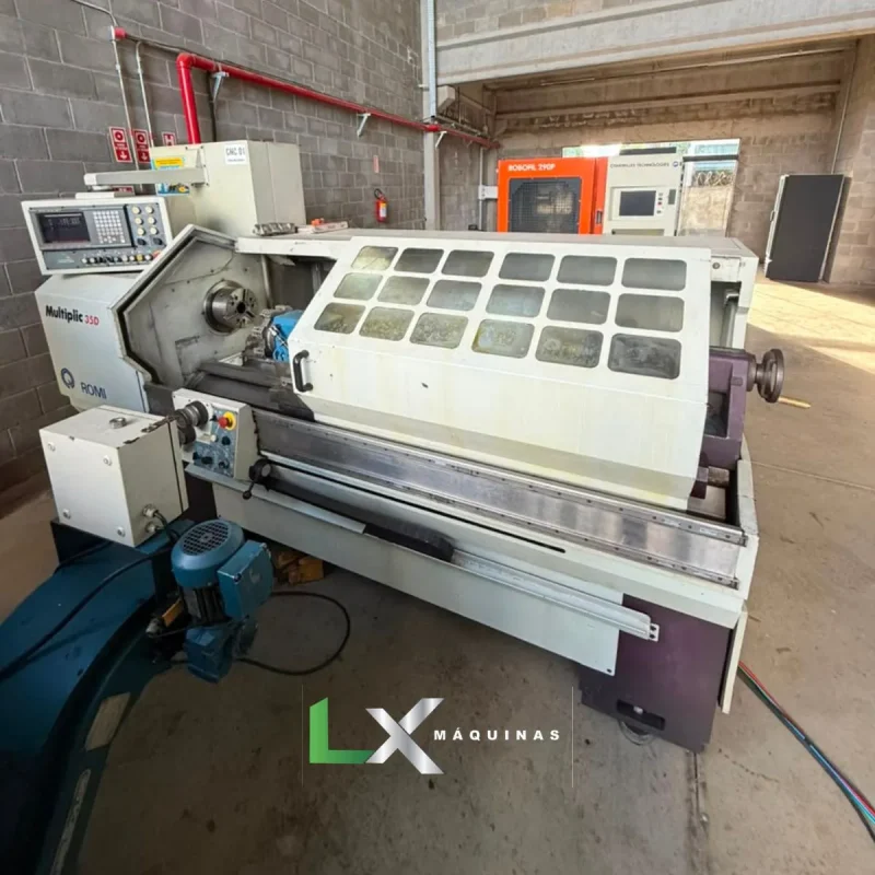 TORNO CNC ROMI MULTIPLIC 35D – FANUC – 520 X 1500 MM (5)