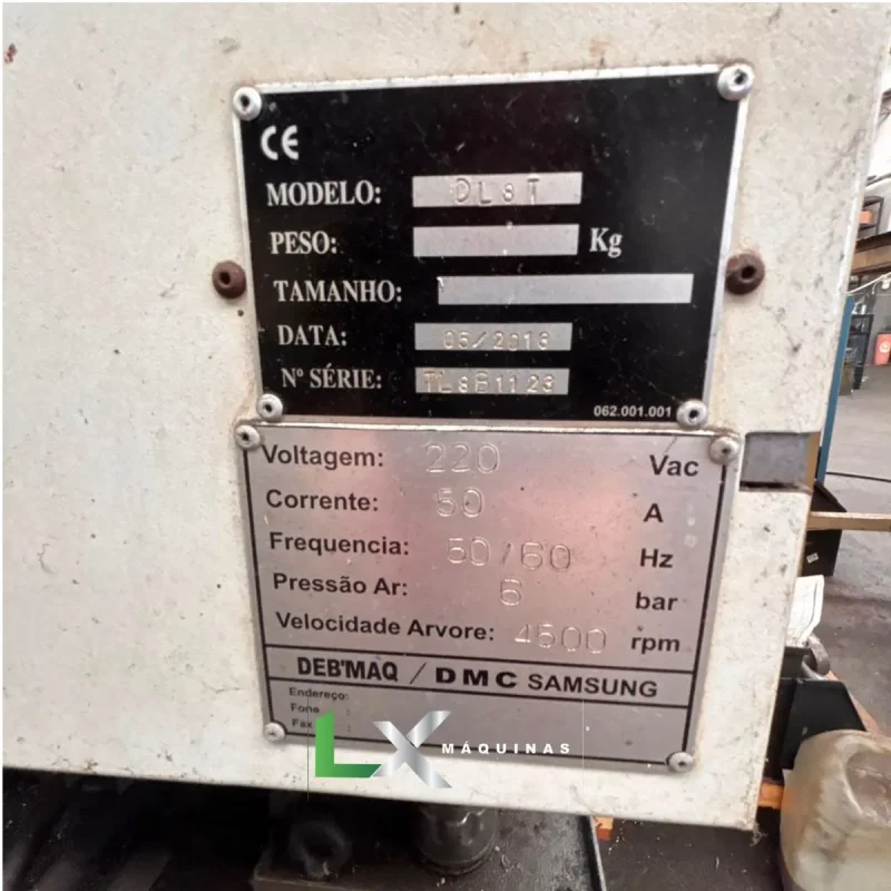 TORNO CNC SAMSUNG DL8T - FANUC - 2013 (3)