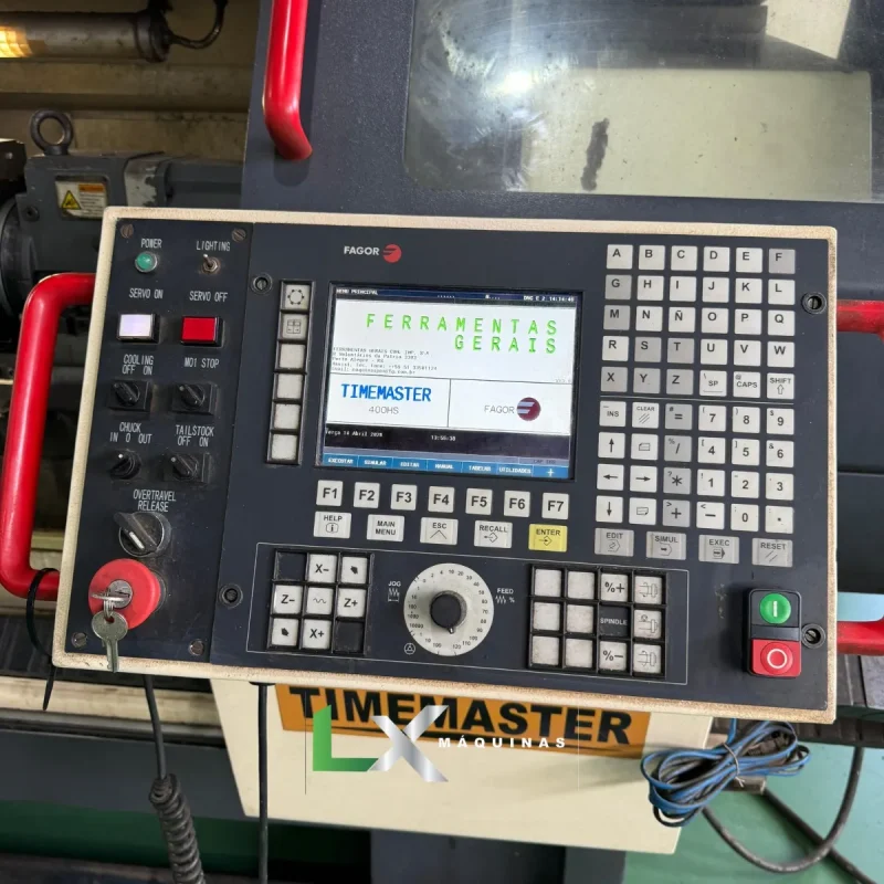 TORNO CNC TIMEMASTER HIDRÁULICO – 400MM X 1000MM (8)