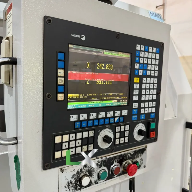 TORNO CNC TRAVIS TR-5 ANO 2011 - 1300 X 2000 MM - UNICO DONO (7)