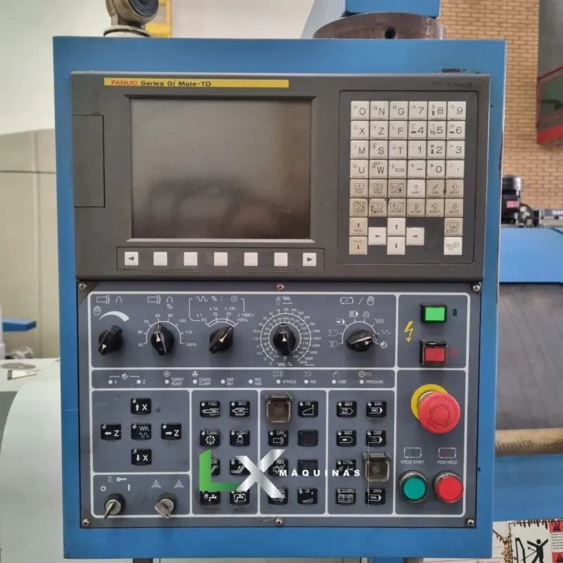 TORNO CNC VEKER FEL - 1640 - FANUC - 2011 (4)
