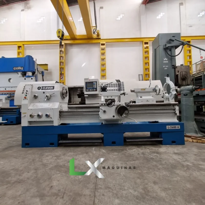 TORNO CONVENCIONAL CLEVER L-2680 A - 660870 X 2000 MM (5)_11zon