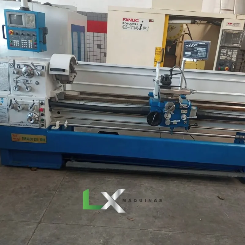 TORNO CONVENCIONAL KNUTH TURNADO 230 – 460 X 2000 MM (COMPLETO) (3)