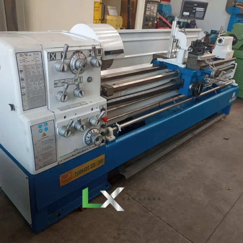TORNO CONVENCIONAL KNUTH TURNADO 230 – 460 X 2000 MM (COMPLETO) (5)