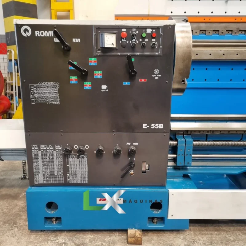 TORNO CONVENCIONAL ROMI E-55B - 1100 X 4000 MM (3)