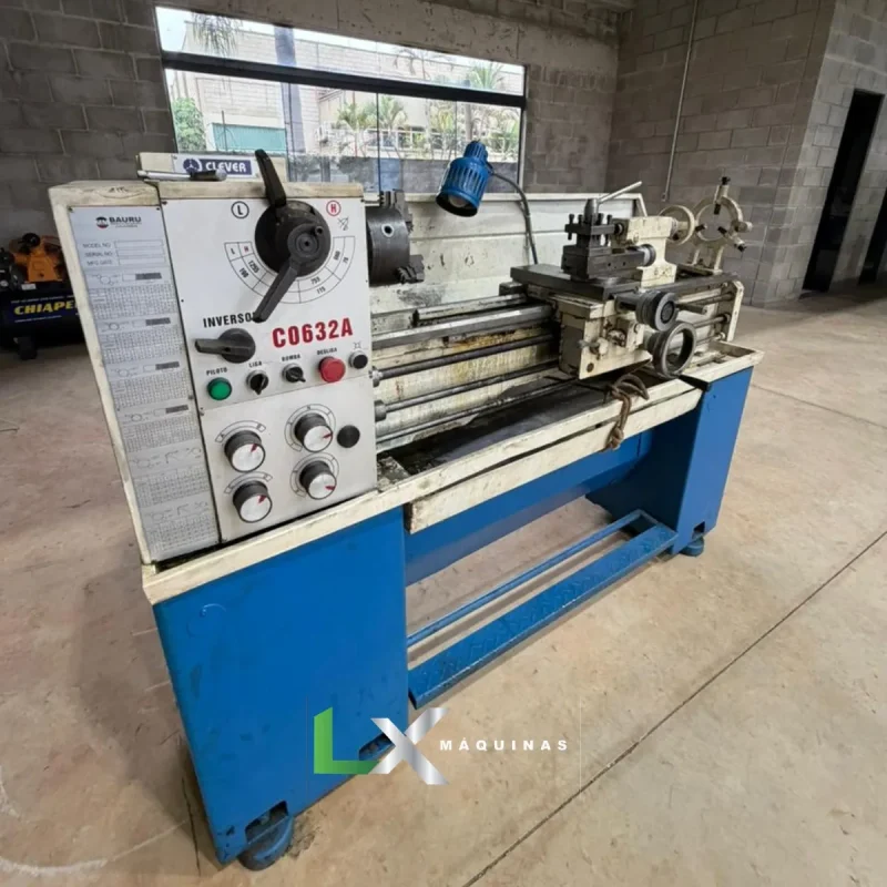 TORNO MECANICO CLEVER C0632A - 330 X 1000MM (4)