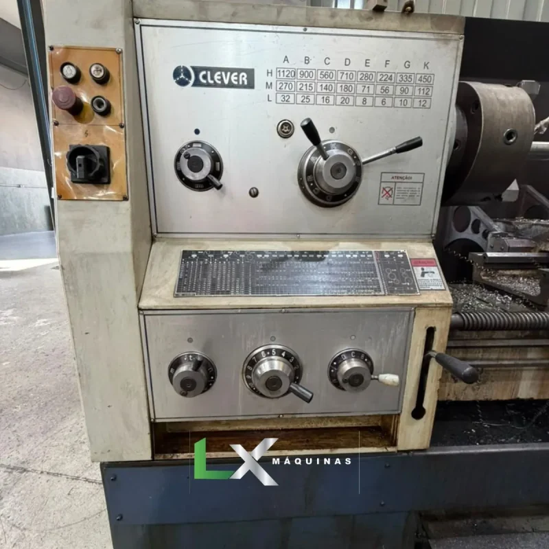 TORNO MECANICO CLEVER L-26120A - 660 X 3000 M (6)_11zon