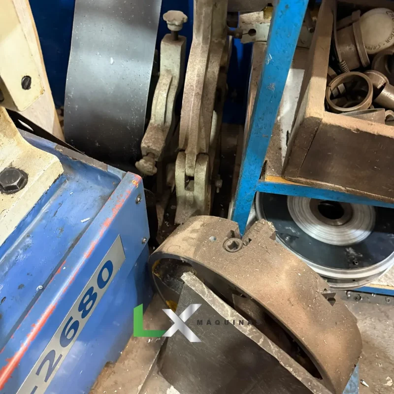 TORNO MECANICO CLEVER L-2680 - 660 X 2000 MM - ANO 2008 (10)