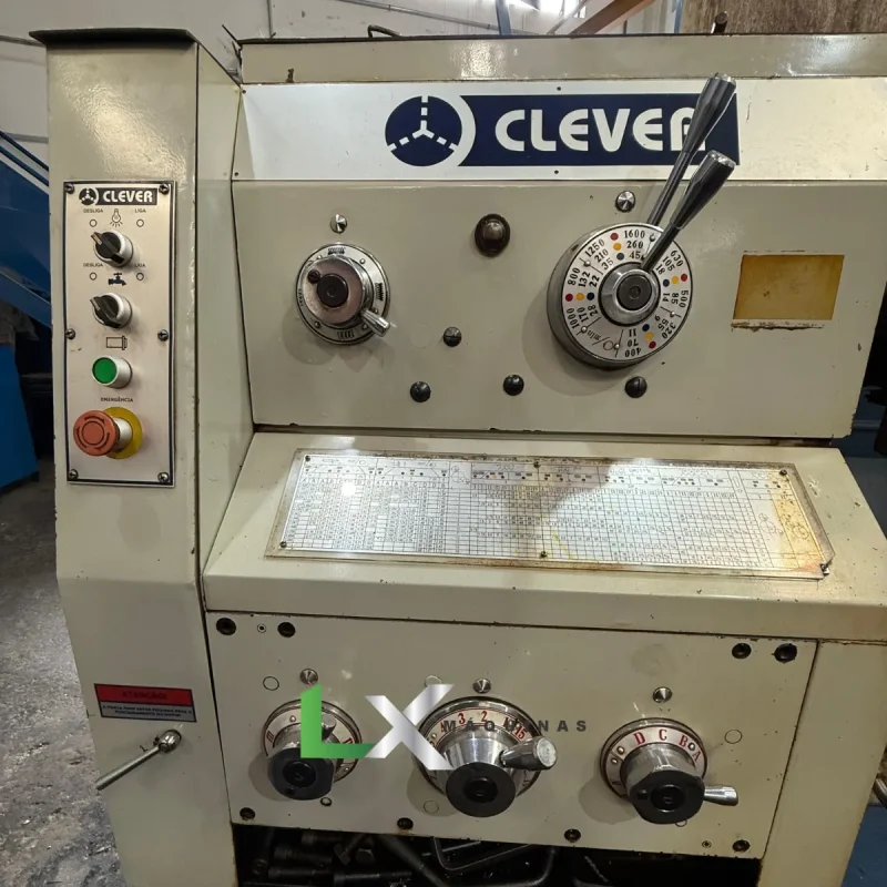 TORNO MECANICO CLEVER L-2680 - 660 X 2000 MM - ANO 2008 (11)