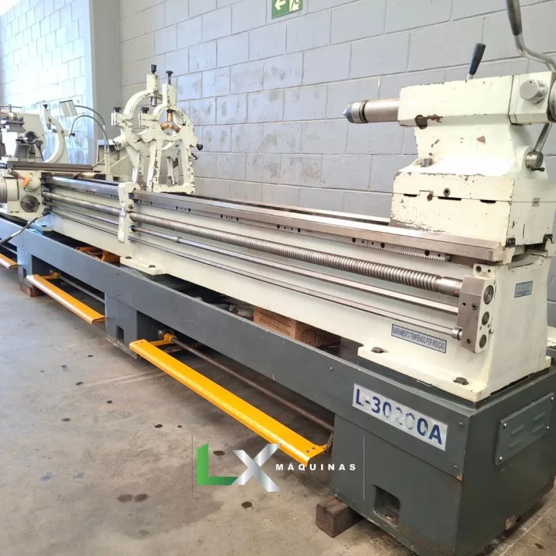 TORNO MECÂNICO CLEVER L-30200A - 760 X 5000 MM - ANO 2022 (2)