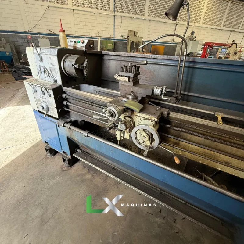 TORNO MECANICO CLEVER L1660 - ANO 2011 - 410 X 1500MM (2)