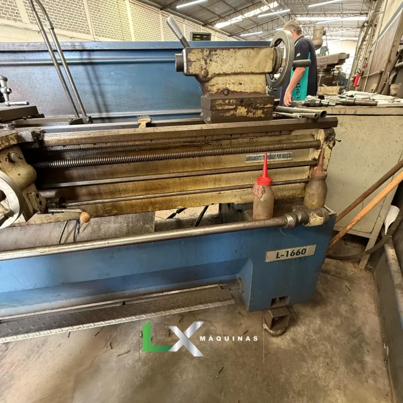 TORNO MECANICO CLEVER L1660 - ANO 2011 - 410 X 1500MM (3)