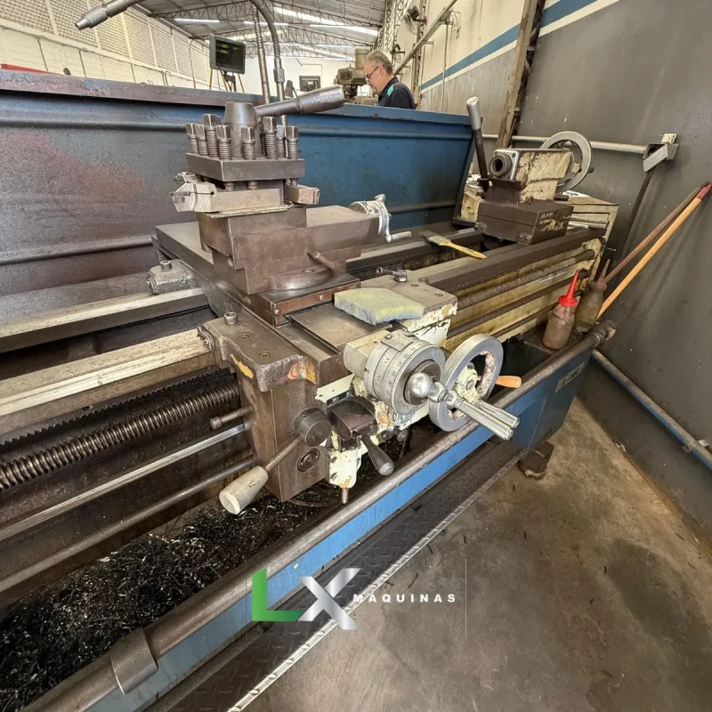 TORNO MECANICO CLEVER L1660 - ANO 2011 - 410 X 1500MM (4)