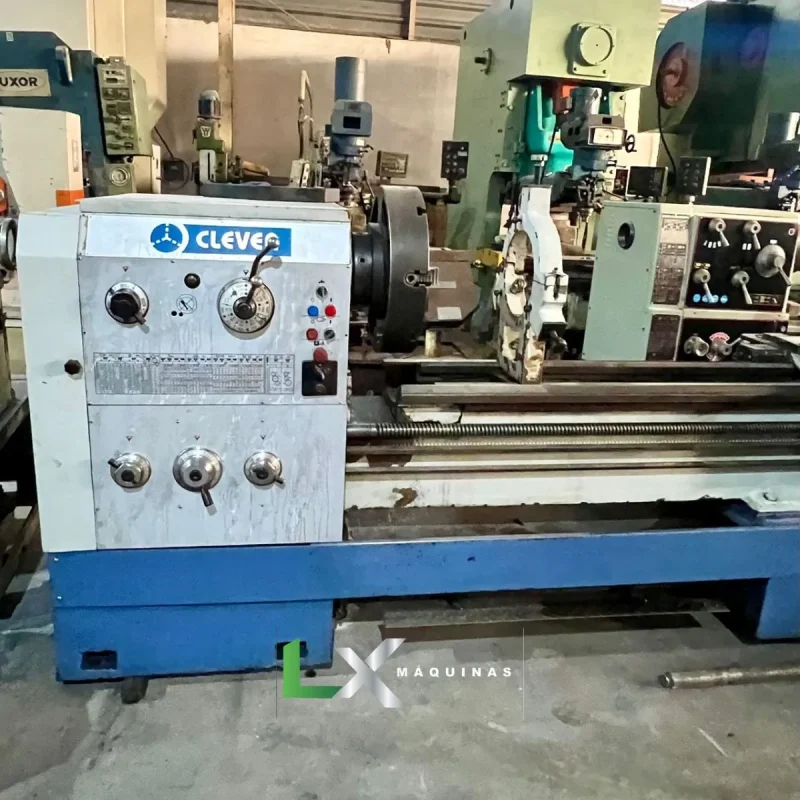 TORNO MECANICO CLEVER L26120 - 660 X 3000 MM -2012 (1)
