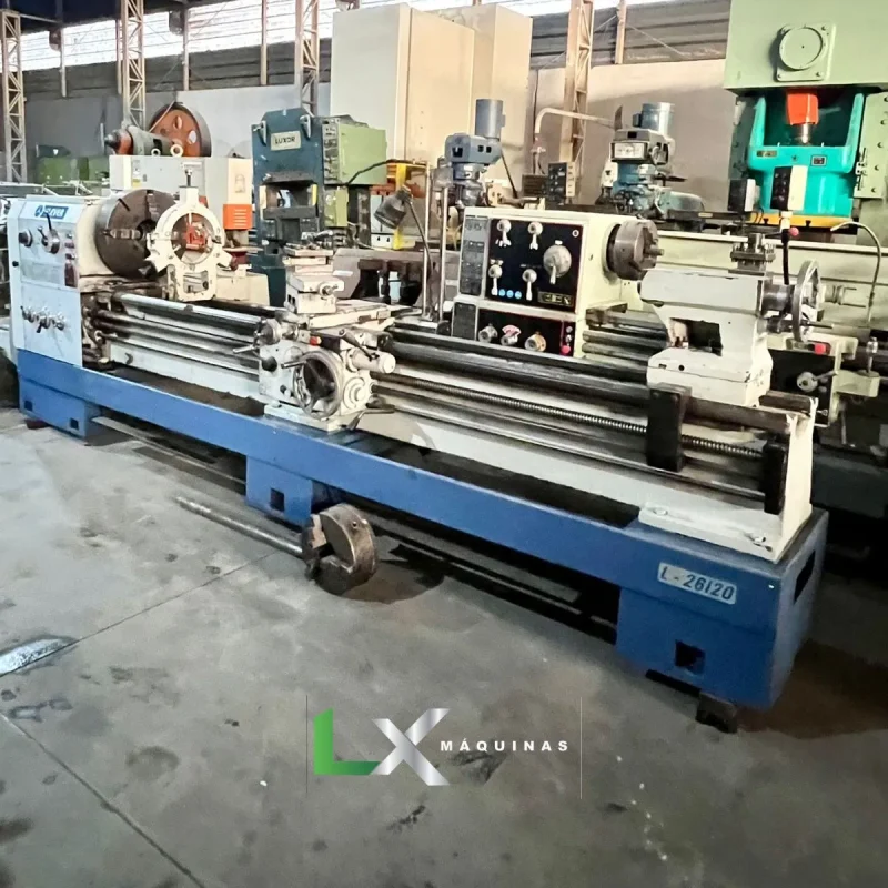 TORNO MECANICO CLEVER L26120 - 660 X 3000 MM -2012 (2)