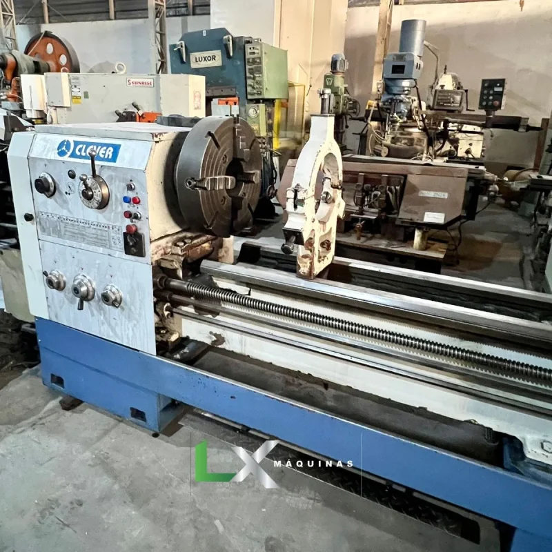 TORNO MECANICO CLEVER L26120 - 660 X 3000 MM -2012 (3)