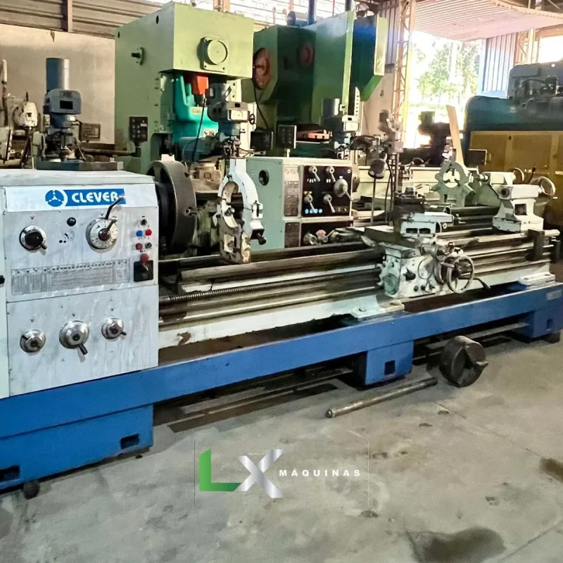 TORNO MECANICO CLEVER L26120 - 660 X 3000 MM -2012 (6)