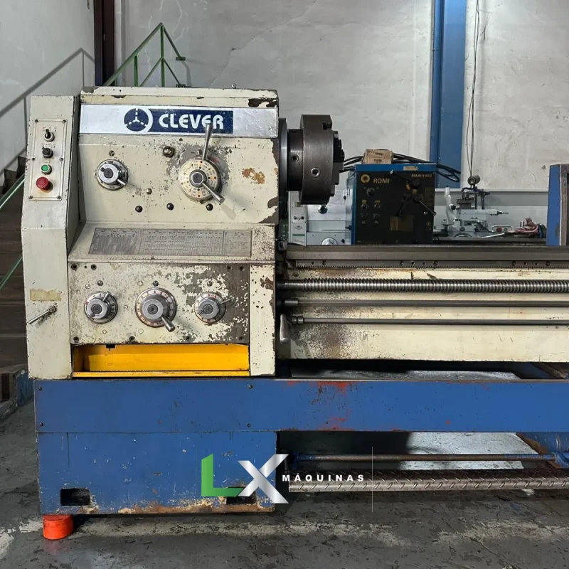 TORNO MECANICO CLEVER L26160A - 660 X 4000 MM (1)