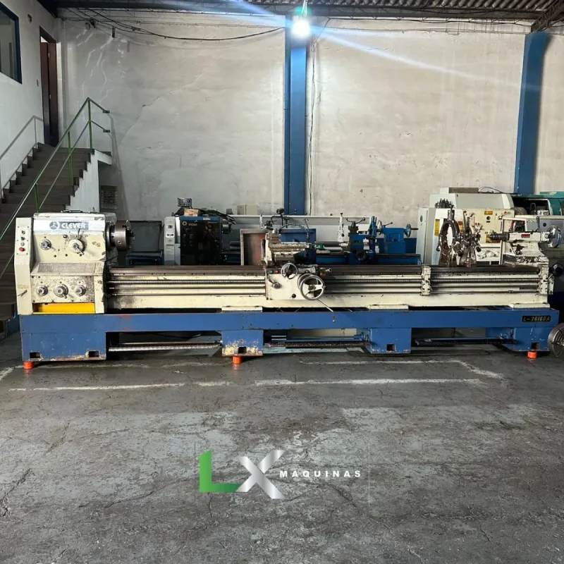 TORNO MECANICO CLEVER L26160A - 660 X 4000 MM (2)